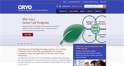 Desktop Screenshot of 4cryo.com